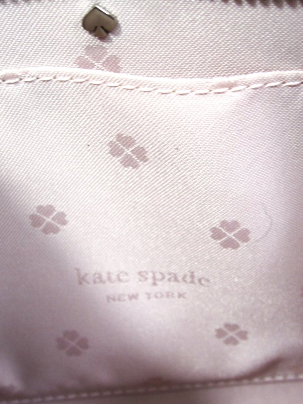 Like New Kate Spade New York Polly Medium Leather Wristlet Merlot Burgundy - Picture 8 of 10